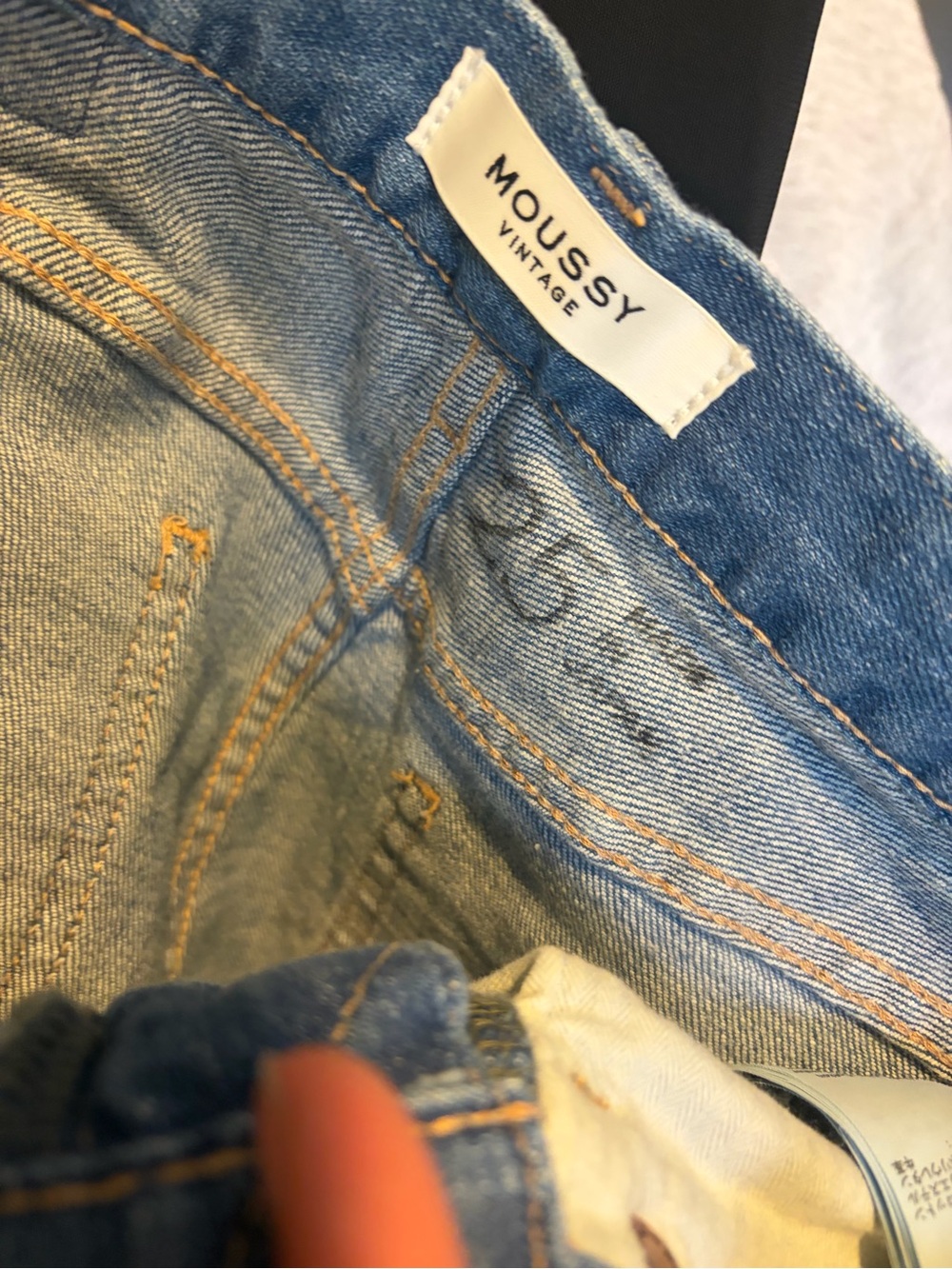 Moussy Light Blue Cropped Distressed Jeans - Picture 10 of 12